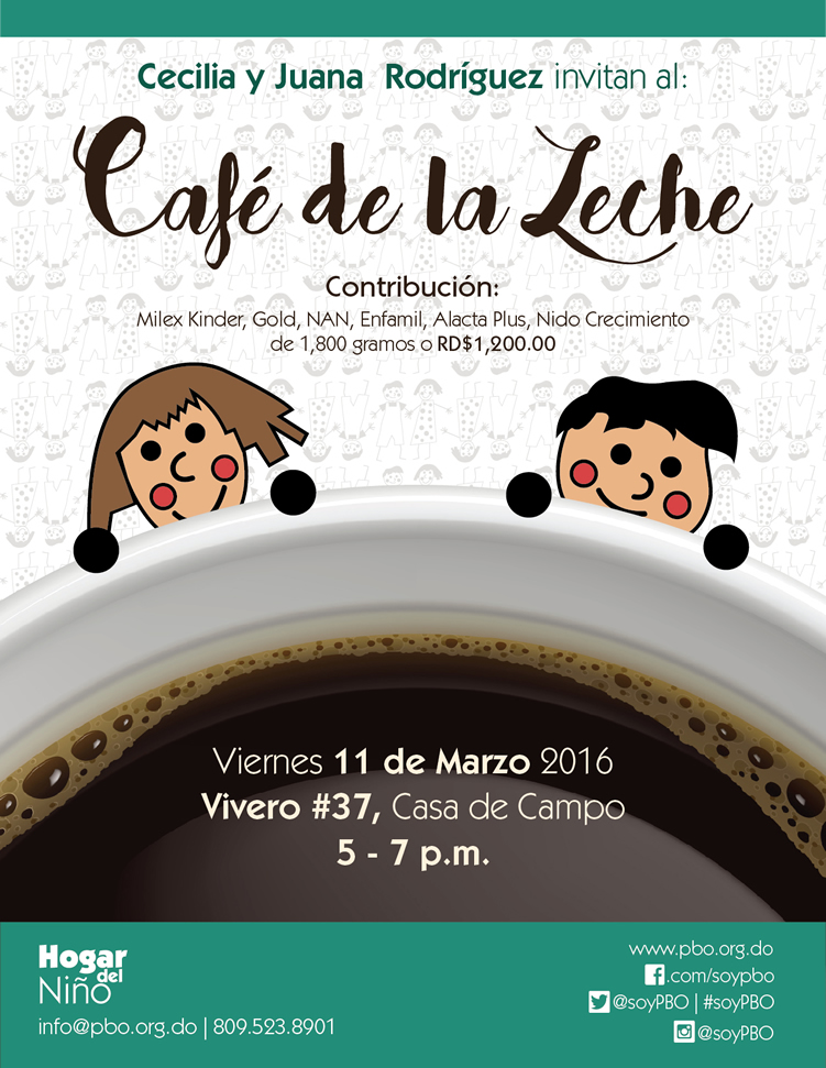Cecilia y Juan Rodrígruez Invitan al Café de la Leche