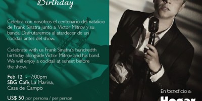 Celebrando 100 aniversario de Frank Sinatra